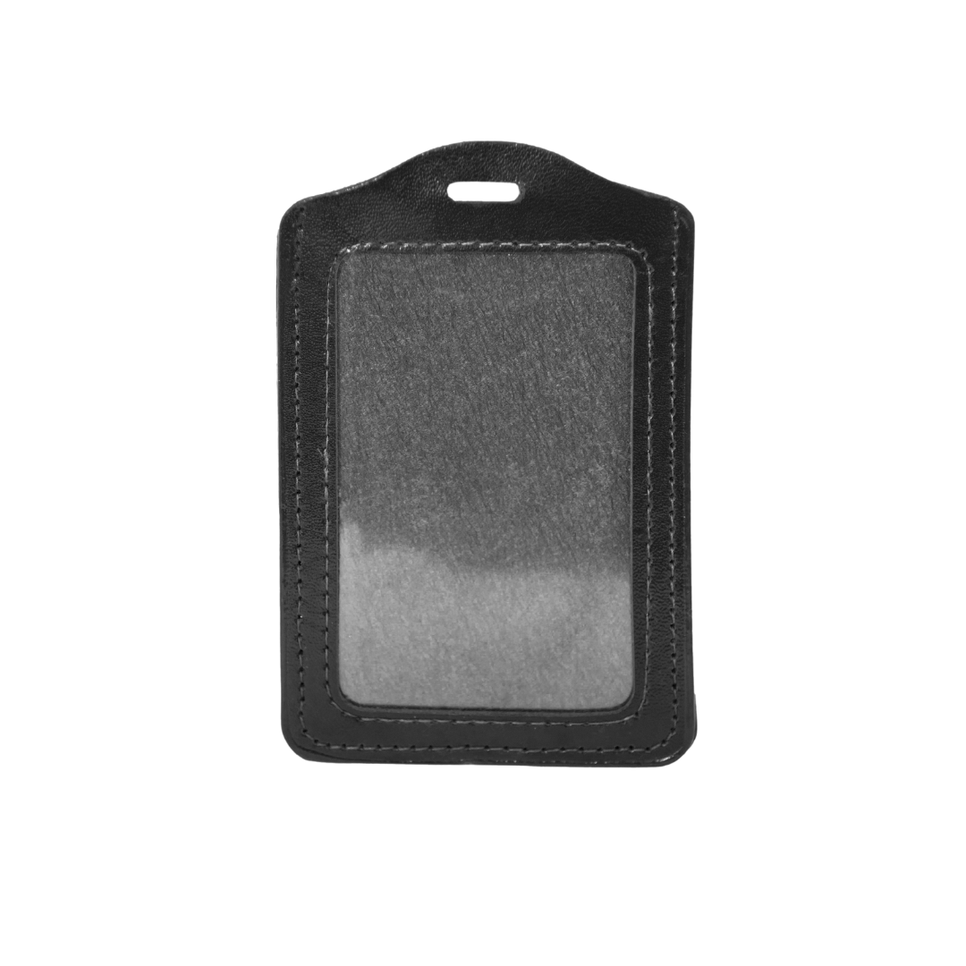 PU ID Card Holder Black