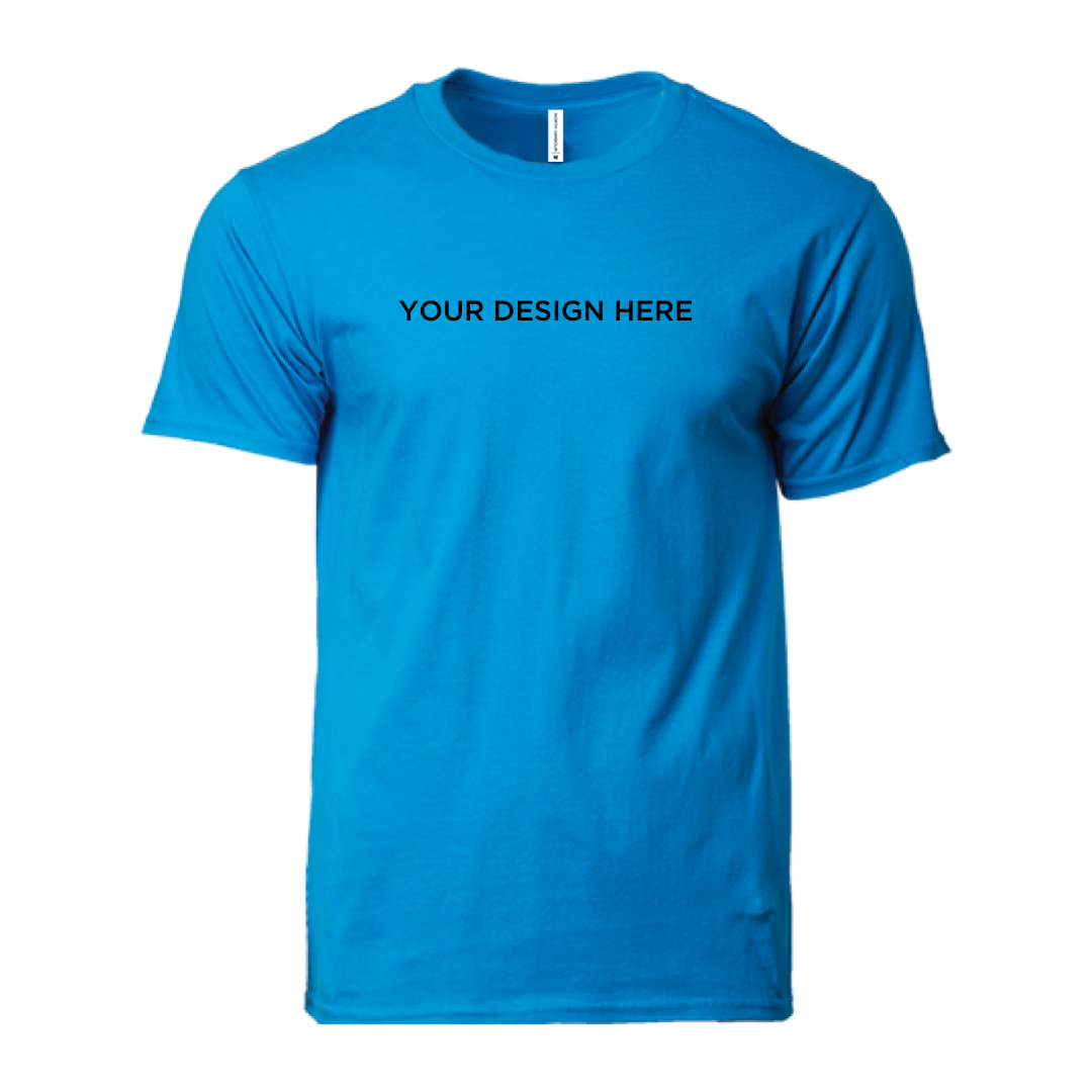 Soft Touch Round Neck Tee Sapphire