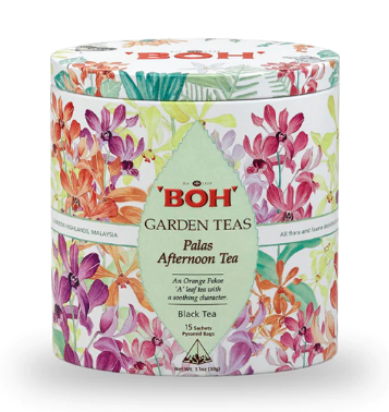 BOH Garden Tea Palas Afternoon Tea Pyramid Teabags (15’s)