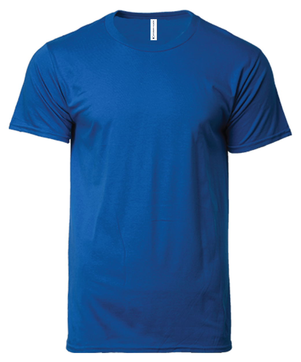Soft Touch Round Neck Tee Royal Blue