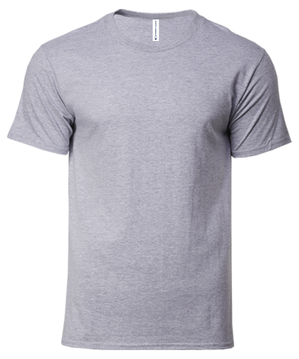 Soft Touch Round Neck Tee Sport Grey