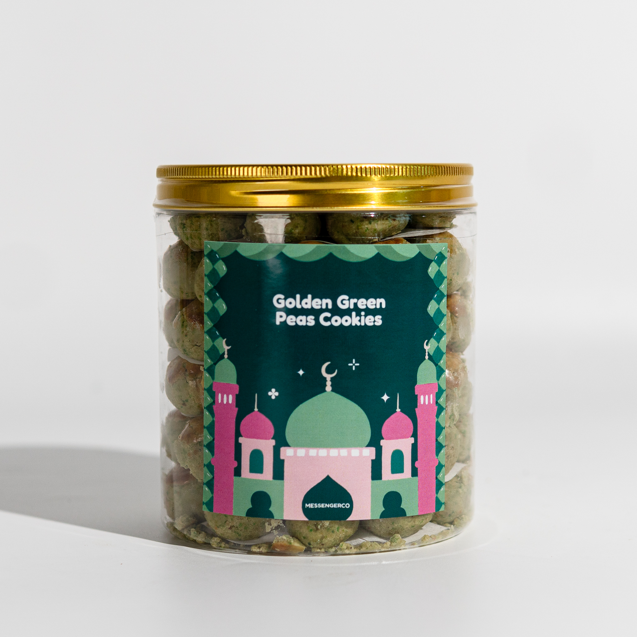Halal Golden Green Peas Cookies (SG) | 270g | New Year Edition