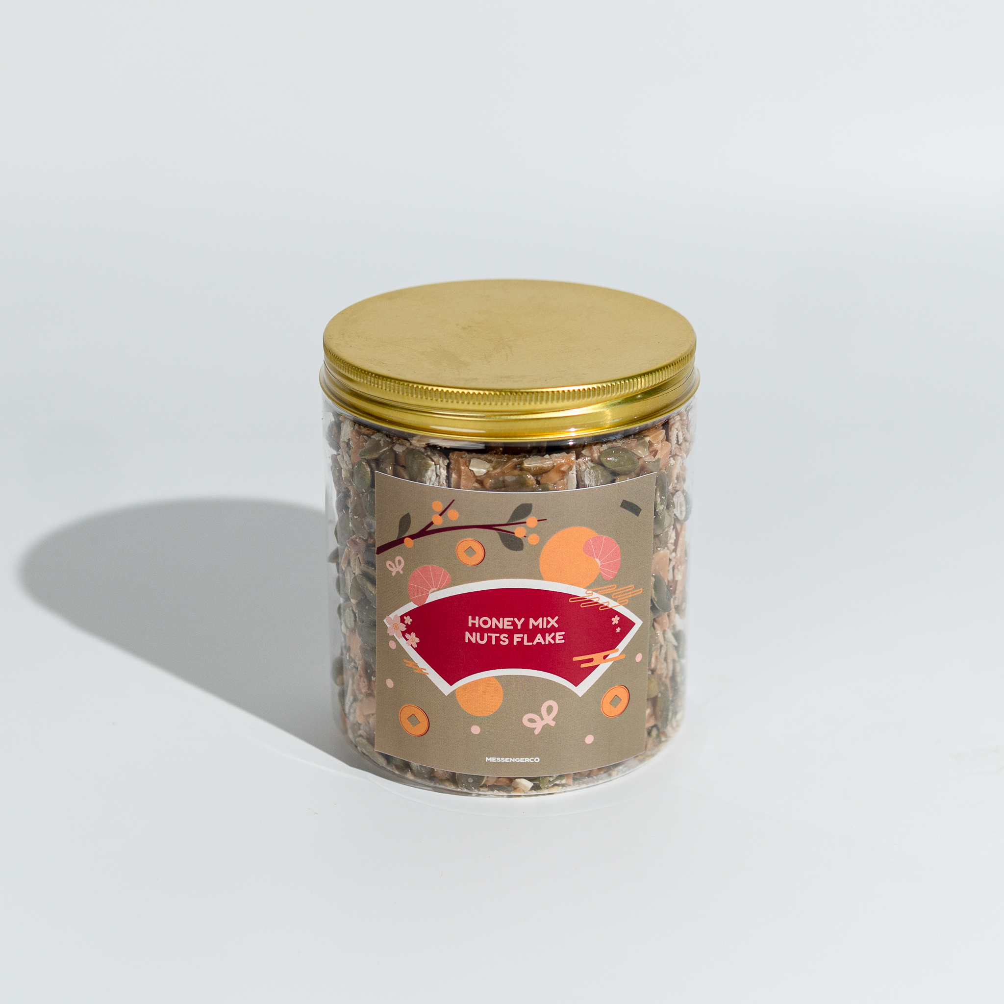 Halal Vegan Honey Mix Nuts Flake (SG) | 270g | New Year Edition