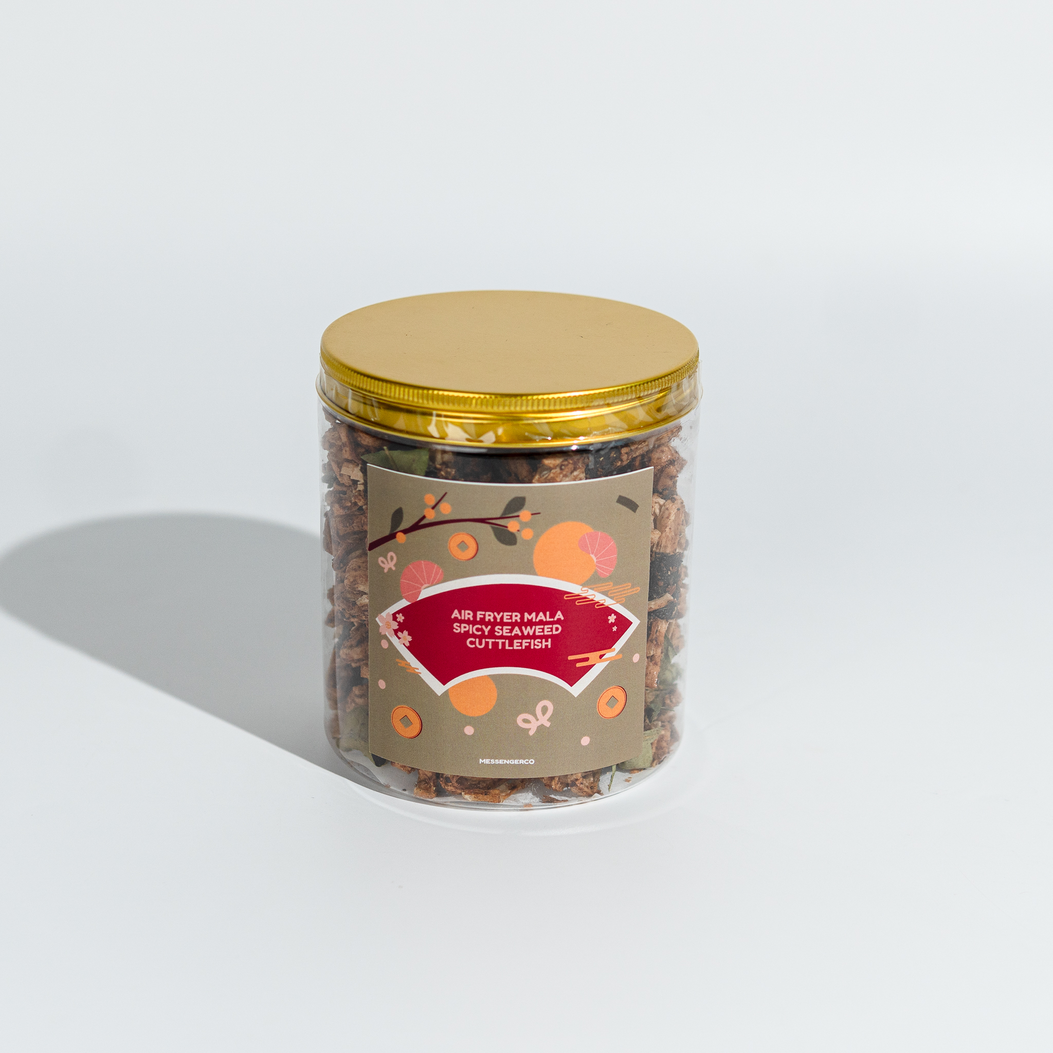 Halal Air Fryer Mala Spicy Seaweed Cuttlefish (SG) (Oil-Free) | 110g | New Year Edition