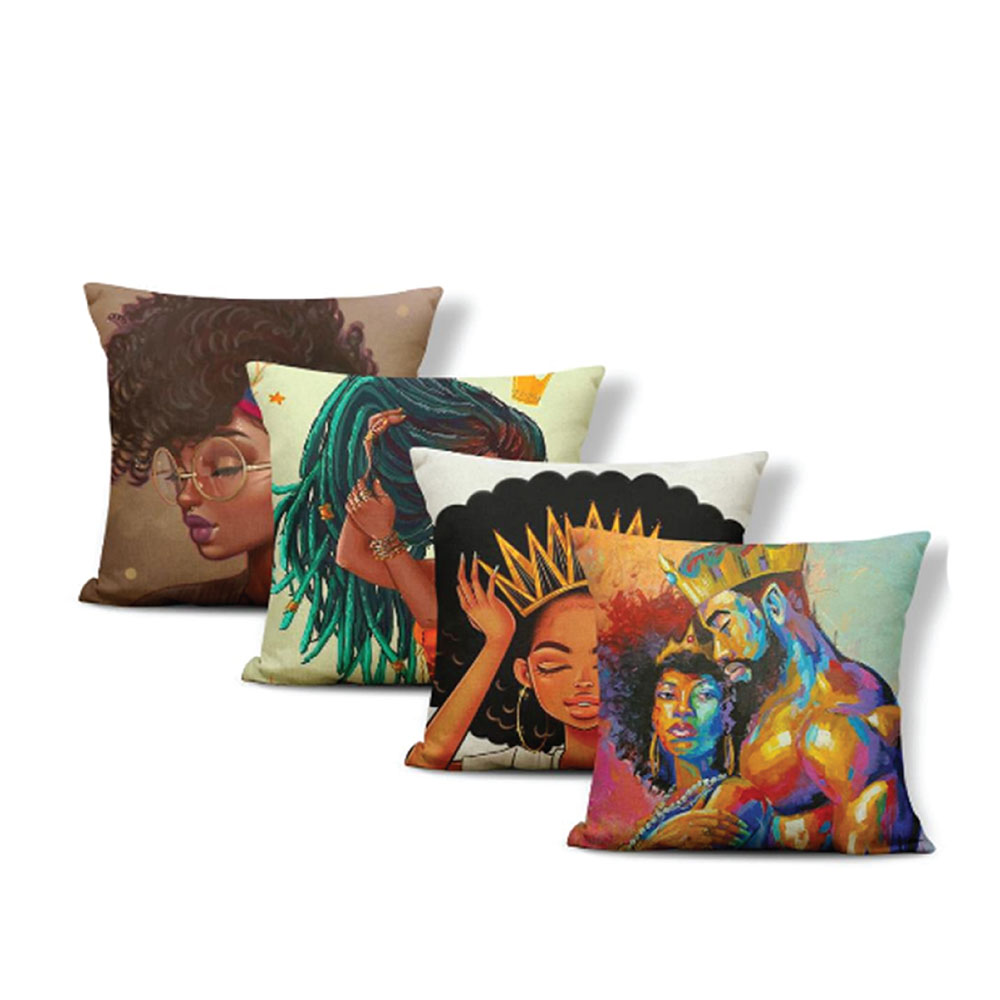 Custom Throw Pillow - 2-sided Full Colour Heat Transfer Printing