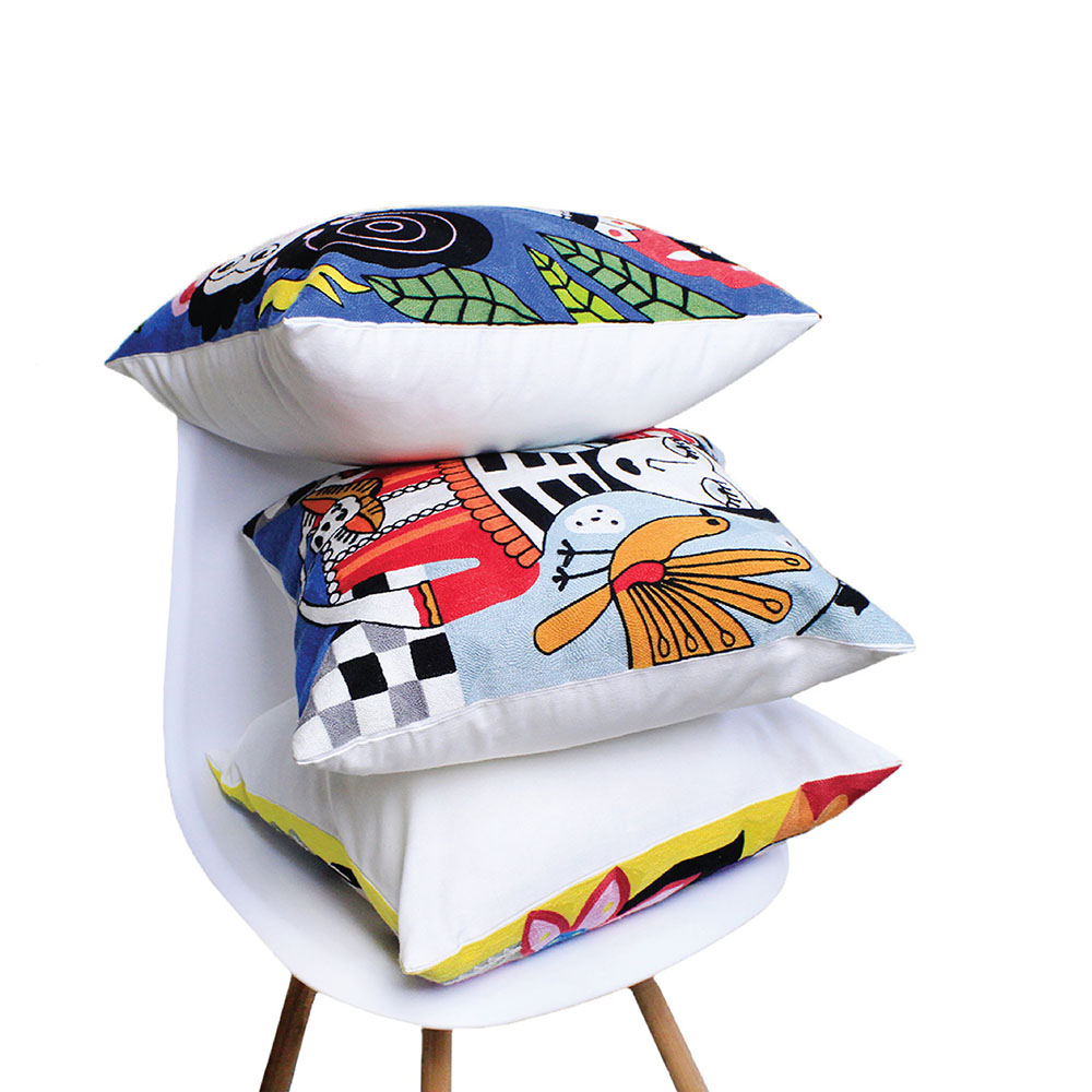 Custom Throw Pillow - 2-sided Full Colour Heat Transfer Printing