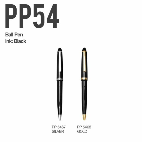 ALVEX Black Ink Plastic Ballpoint Pen