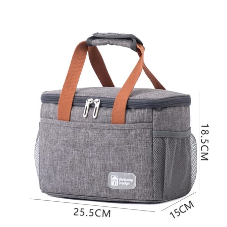 Thermal Lunch Bag for Men & Women Multi-size Insulated Lunch Box Bag - G Portable