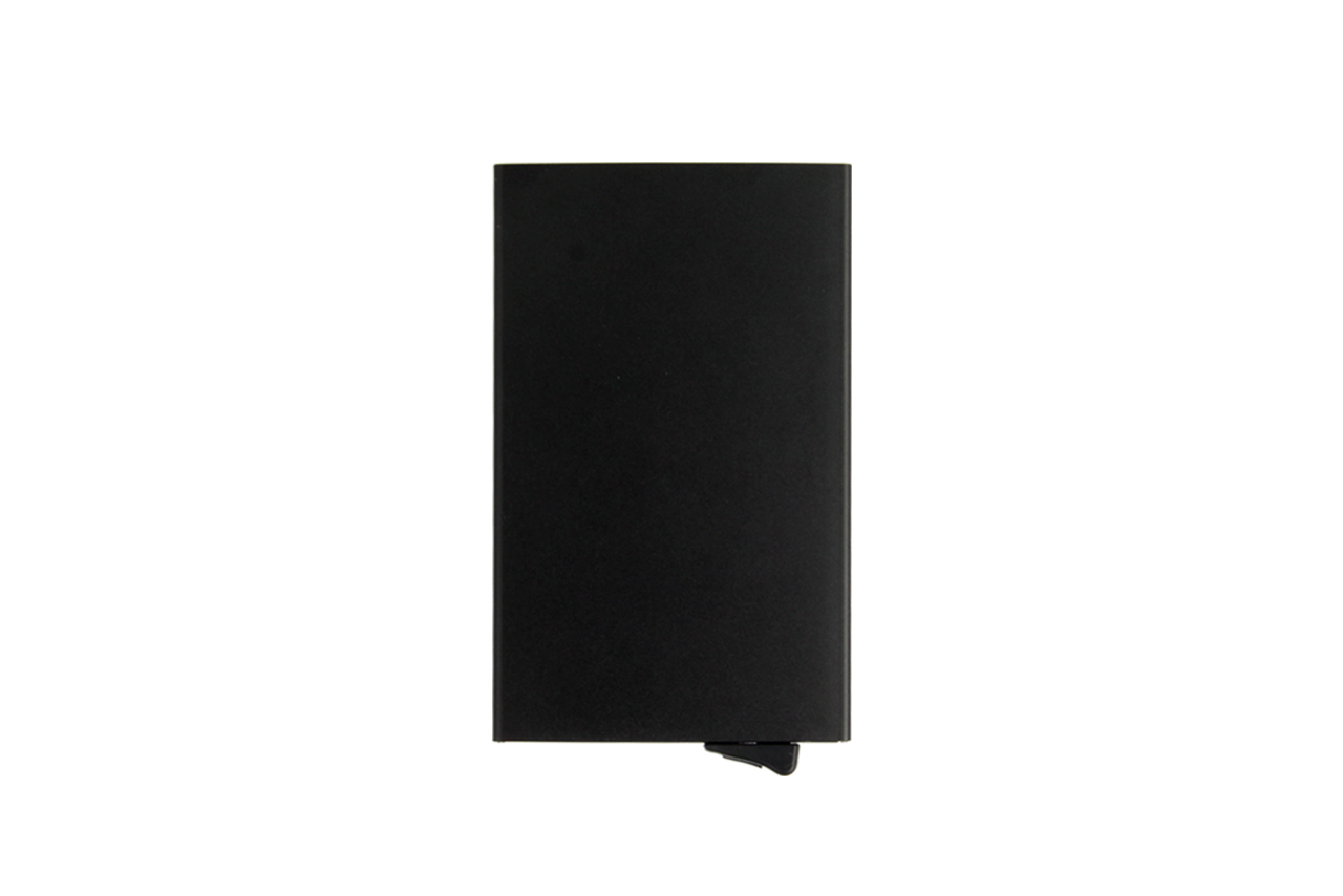 RFID Block Metal Credit Card Holder - Black