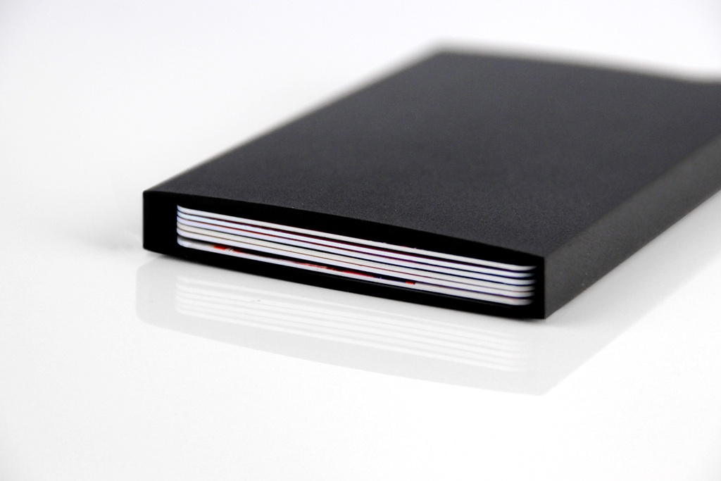 RFID Block Metal Credit Card Holder - Black