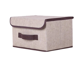 Small Storage Box Organiser - Beige