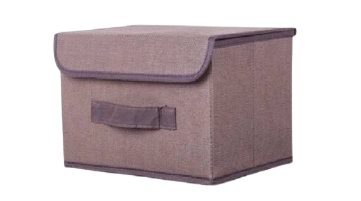 Big Storage Box Organiser - Dark brown