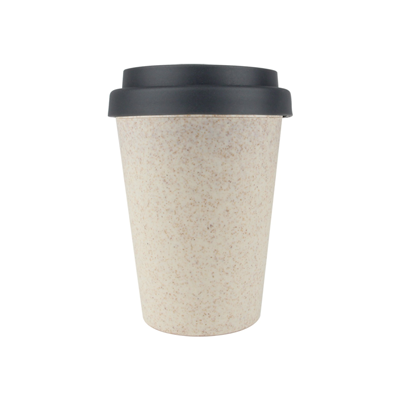 MUSE - Coffee Cup PP Wheat (300ml) - Black