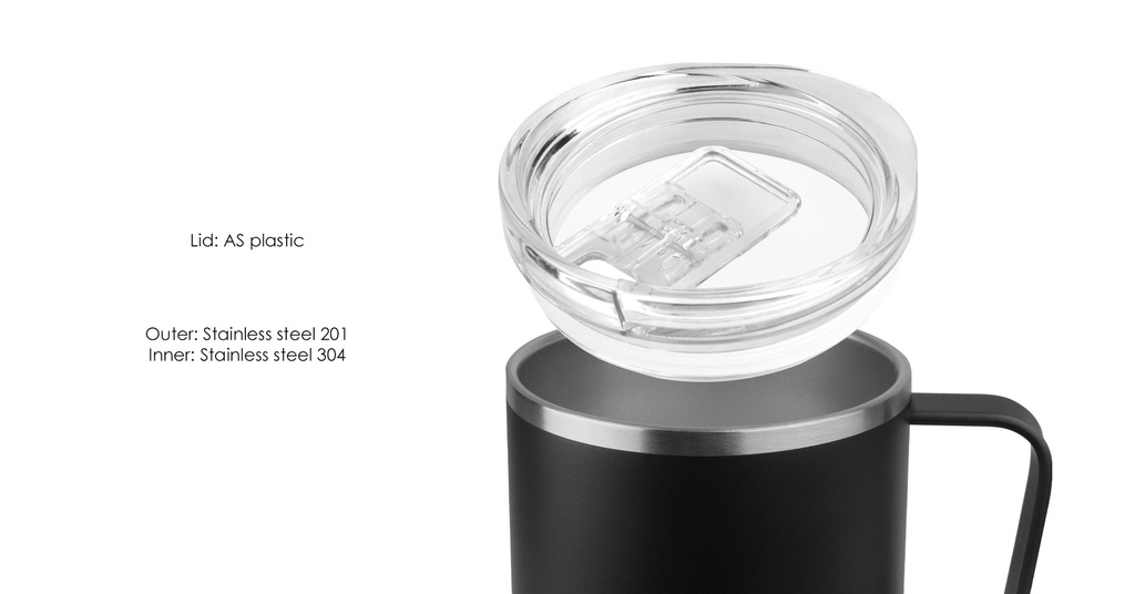 KOOLAR Stainless Steel Mug (300ml) - White - Image 3