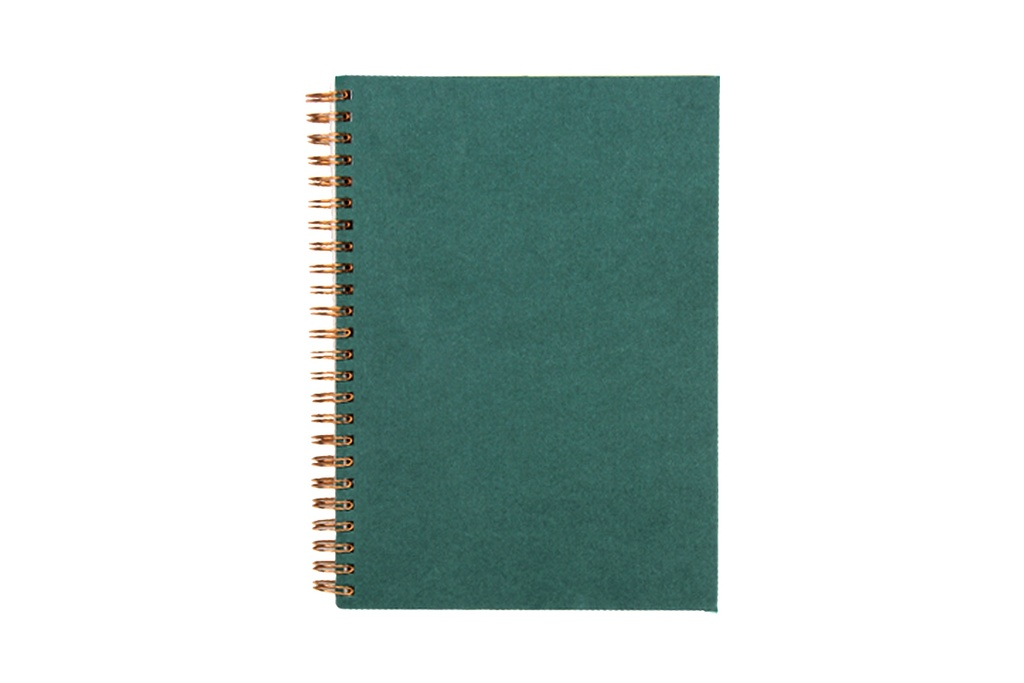 Wire-O Notebook - Green