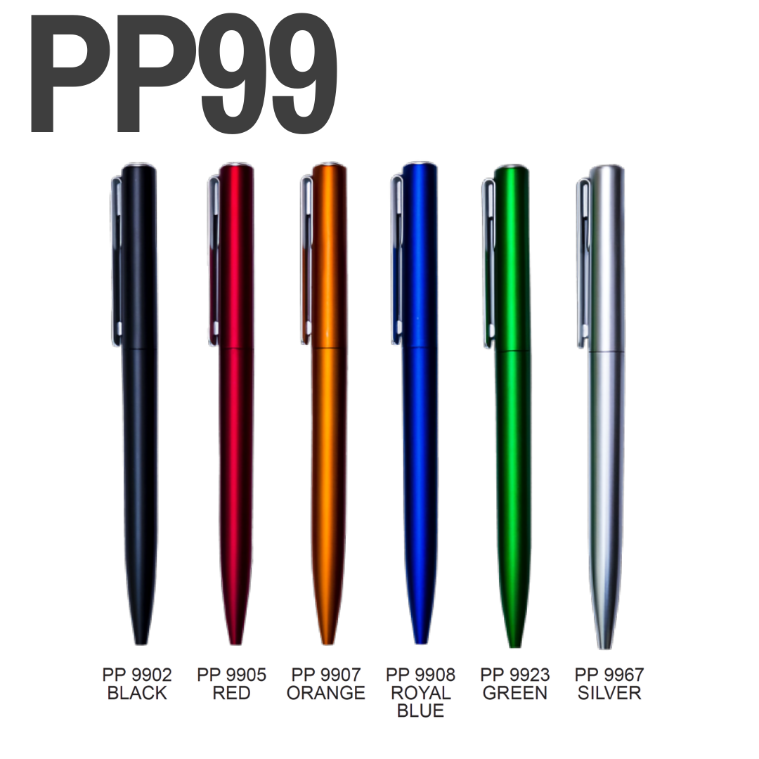 Classic Black Ink Plastic Ballpoint Pen