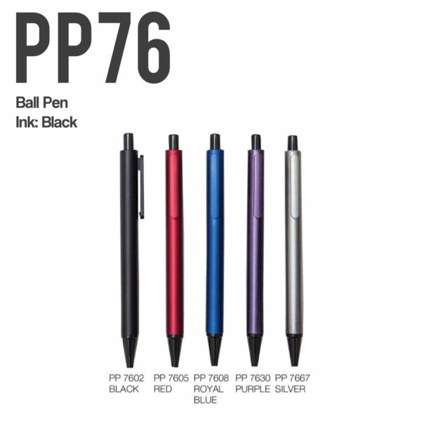 CLYMO Black Ink Plastic Ballpoint Pen