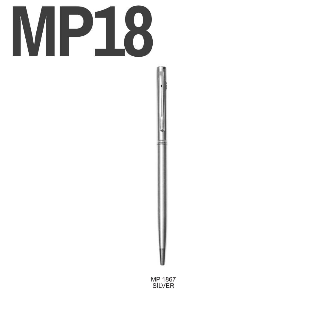 VICT Metal Ball Pen – Silver
