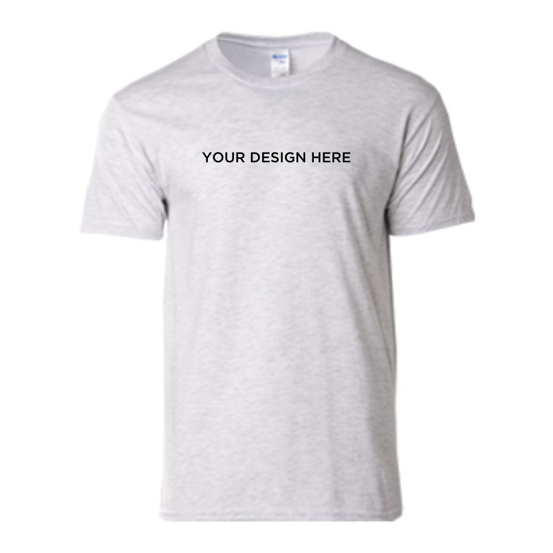 Premium Cotton Adult Ring Spun T-Shirt Ash Grey