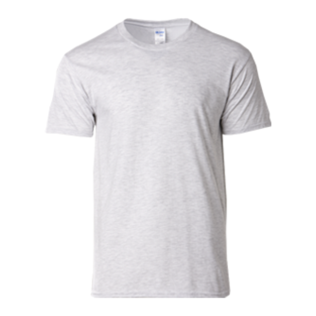 Premium Cotton Adult Ring Spun T-Shirt Ash Grey