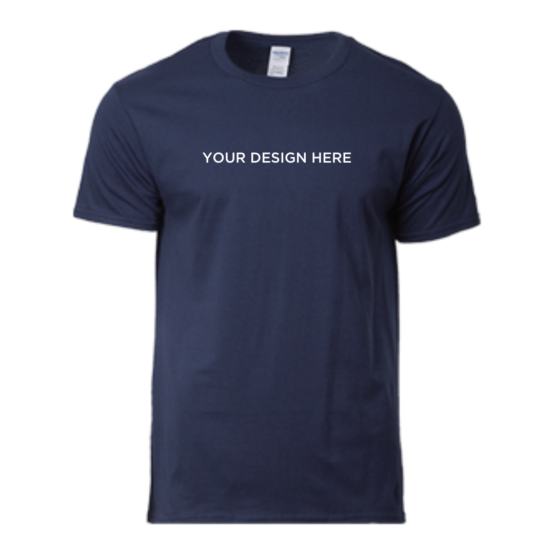 Premium Cotton Adult Ring Spun T-Shirt Navy