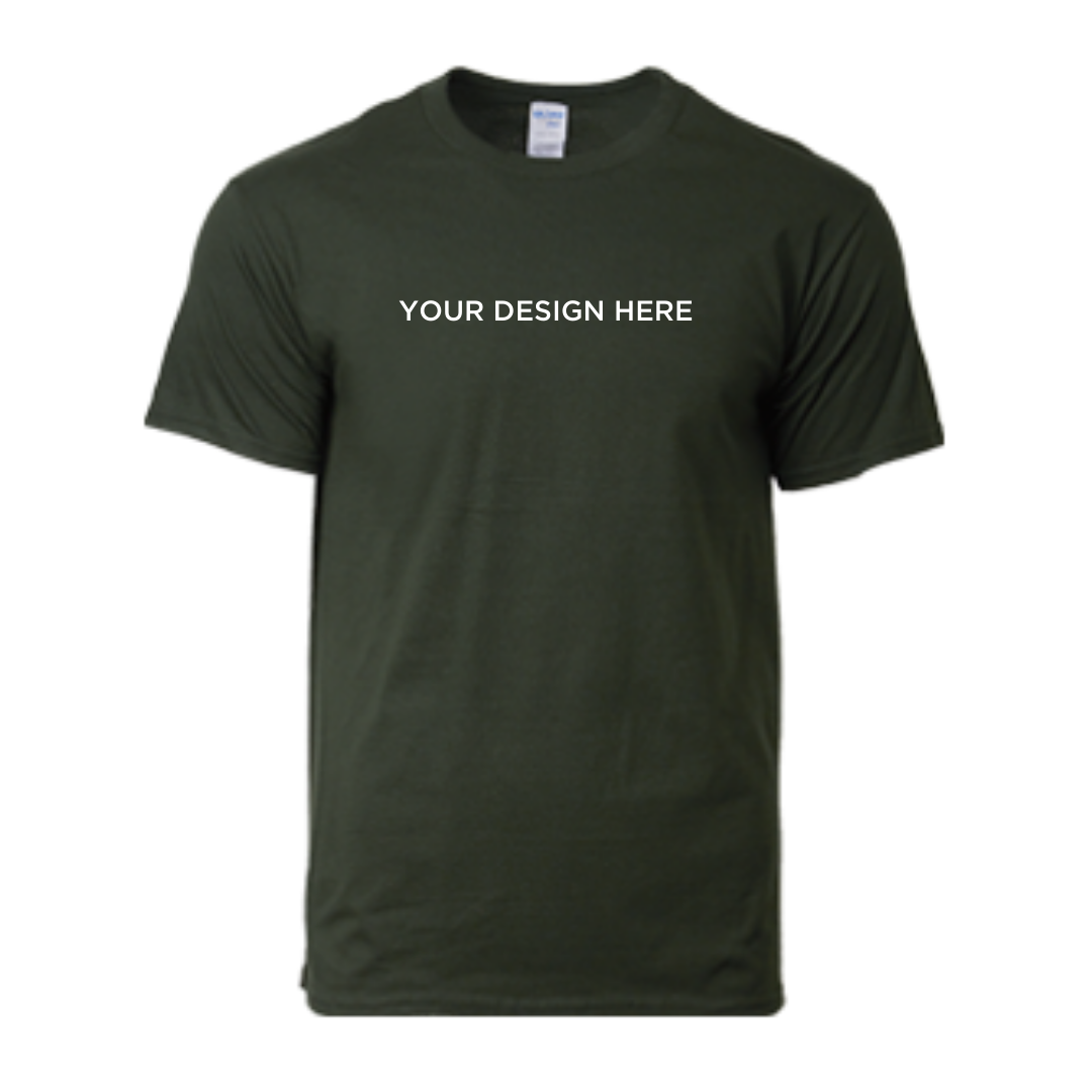 Premium Cotton Adult Ring Spun T-Shirt Forest Green