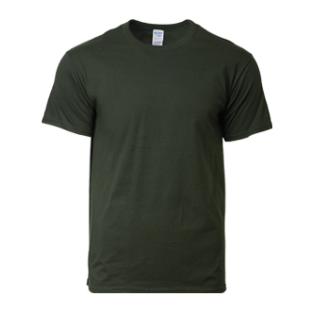 Premium Cotton Adult Ring Spun T-Shirt Forest Green