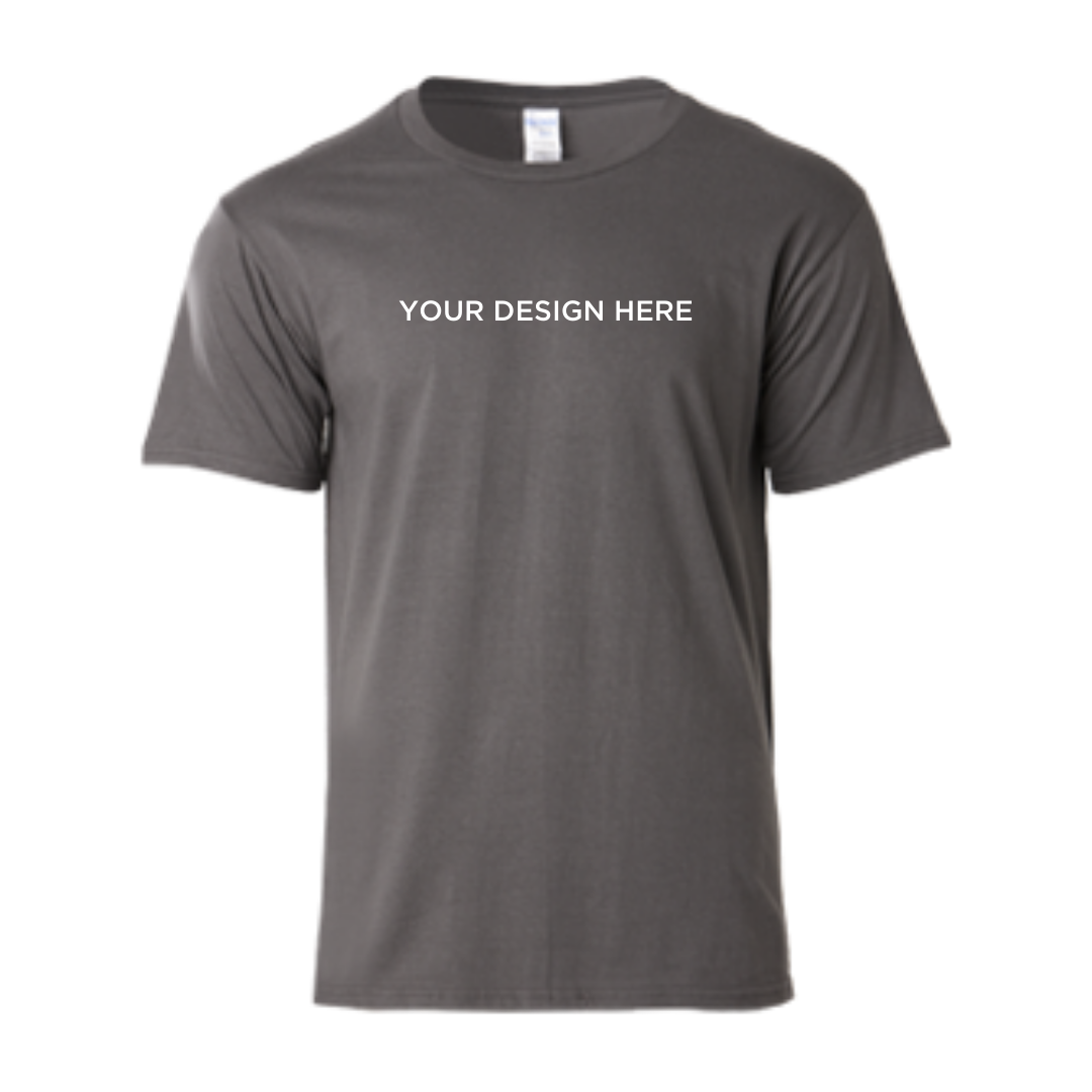 Premium Cotton Adult Ring Spun T-Shirt Charcoal