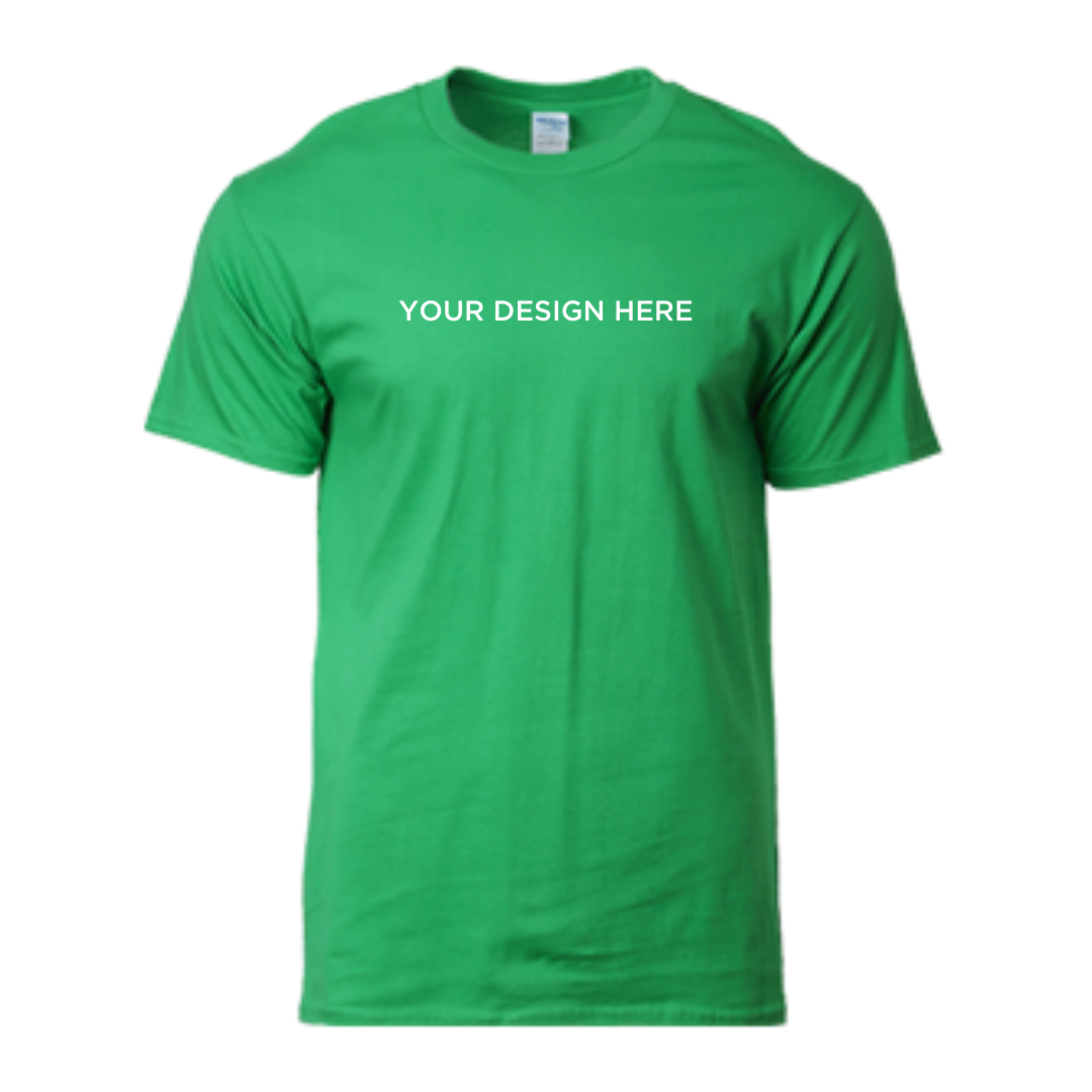 Premium Cotton Adult Ring Spun T-Shirt Irish Green