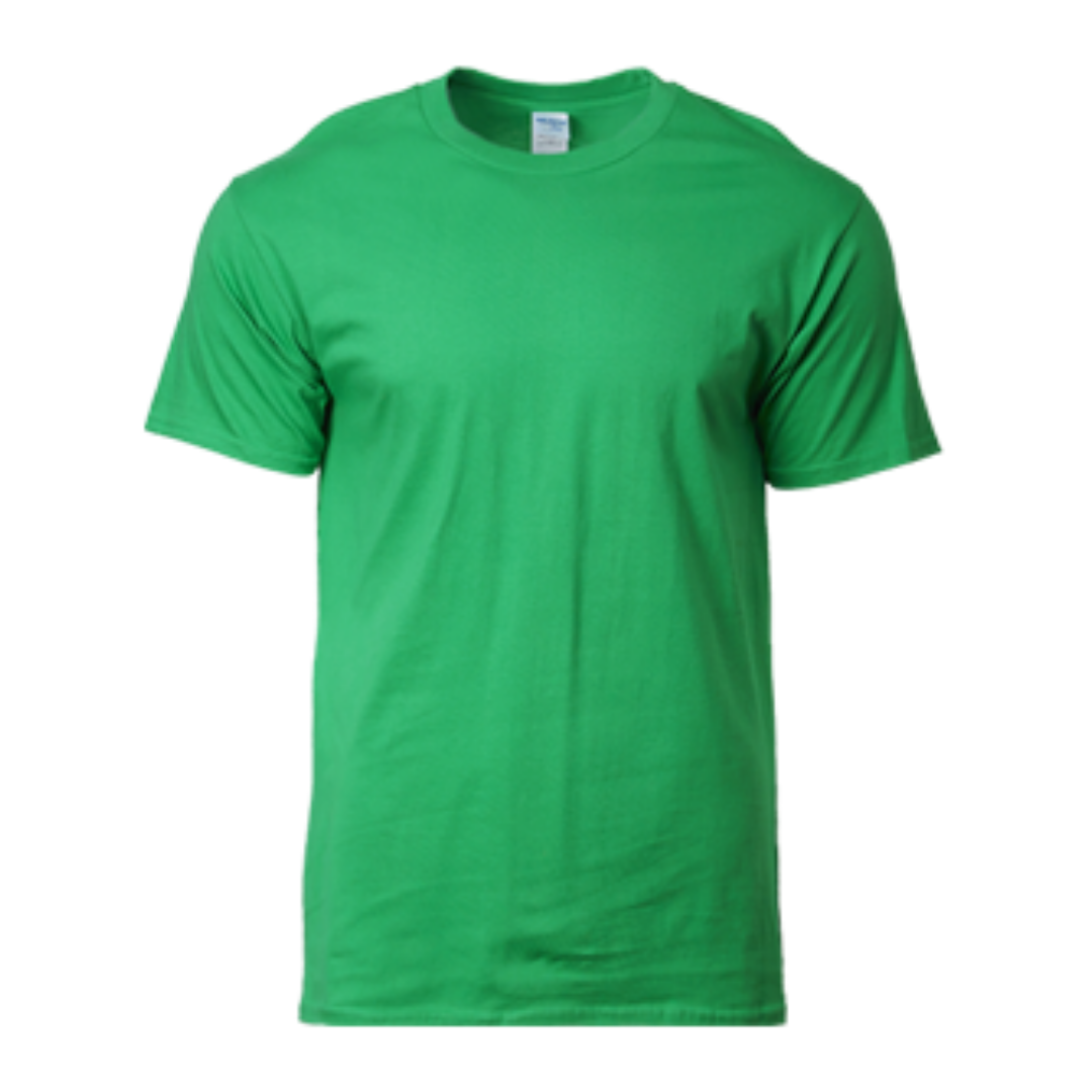 Premium Cotton Adult Ring Spun T-Shirt Irish Green