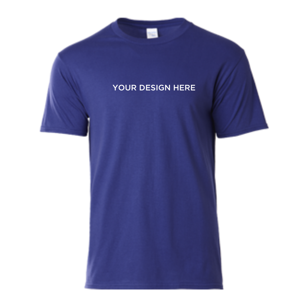 Premium Cotton Adult Ring Spun T-Shirt Cobalt