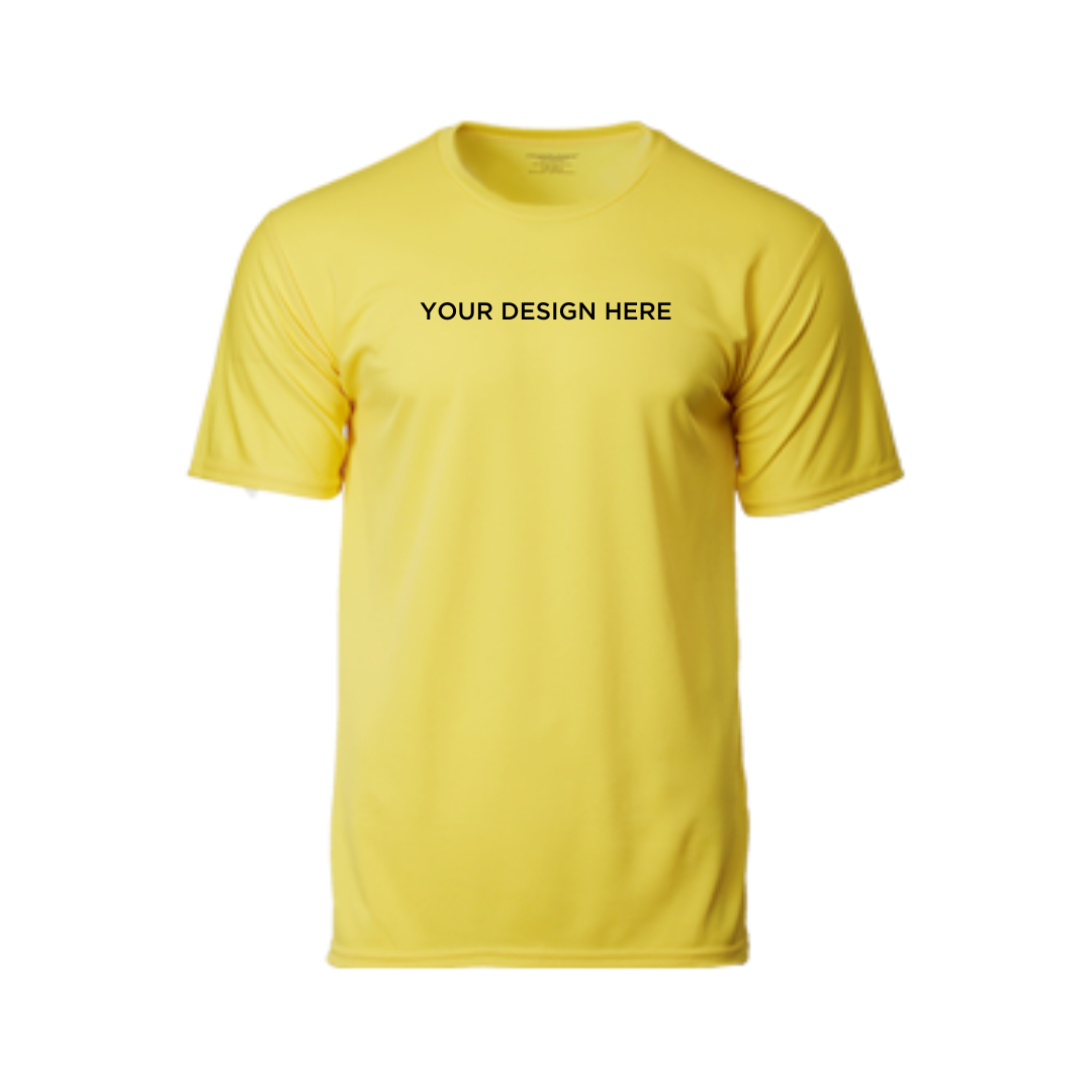 Performance Round Neck Dry Pique Tshirt Daisy