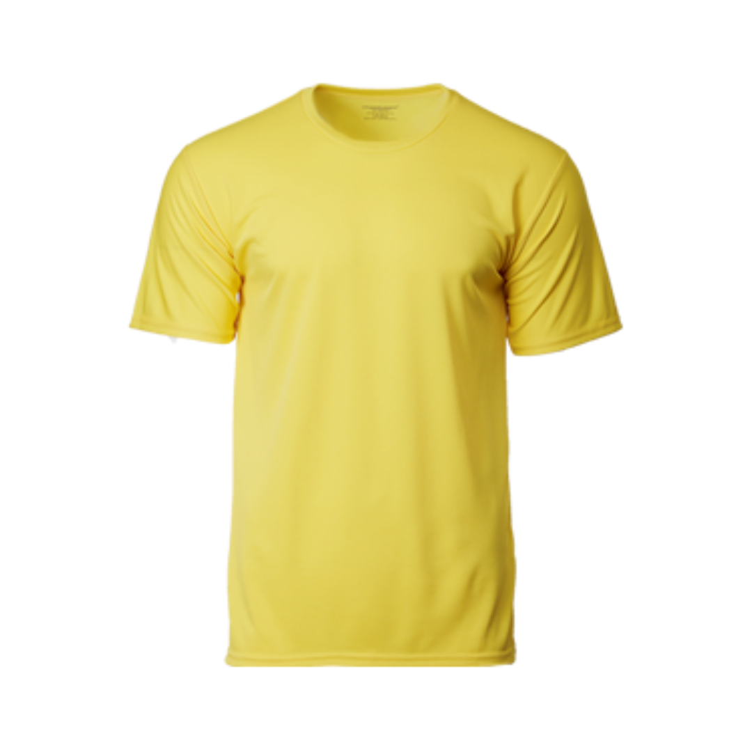 Performance Round Neck Dry Pique Tshirt Daisy
