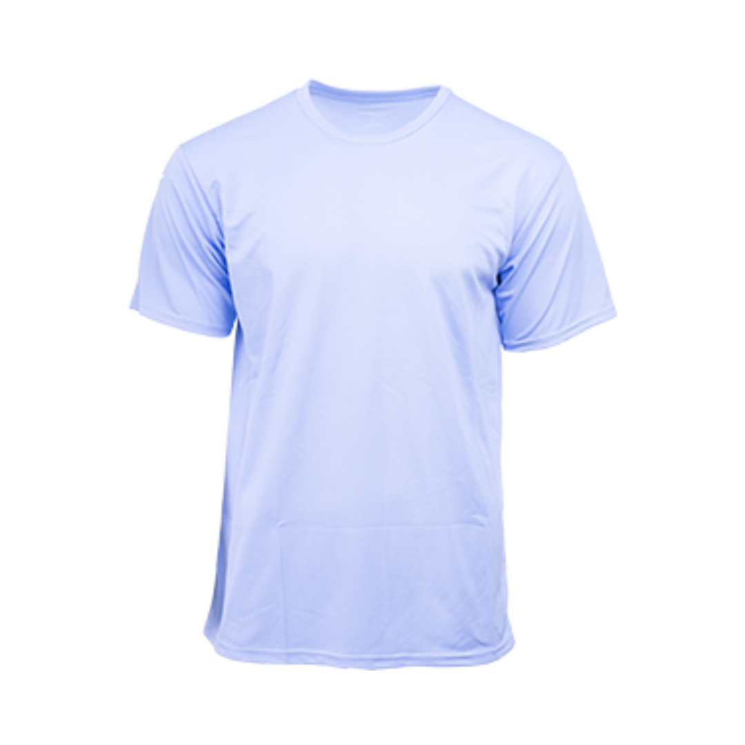 Performance Round Neck Dry Pique Tshirt violet