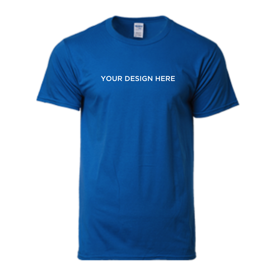 Premium Cotton Adult Ring Spun T-Shirt Royal Blue
