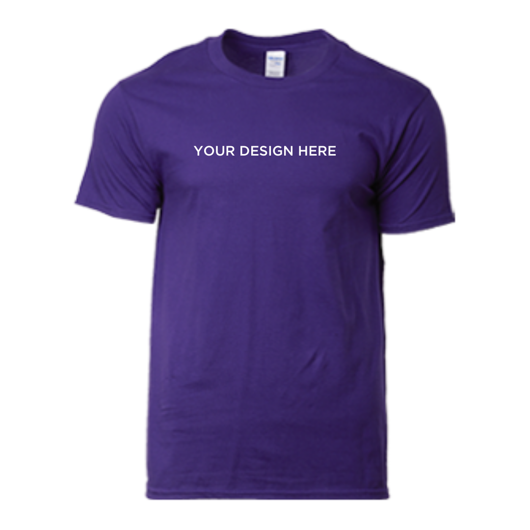 Premium Cotton Adult Ring Spun T-Shirt Purple