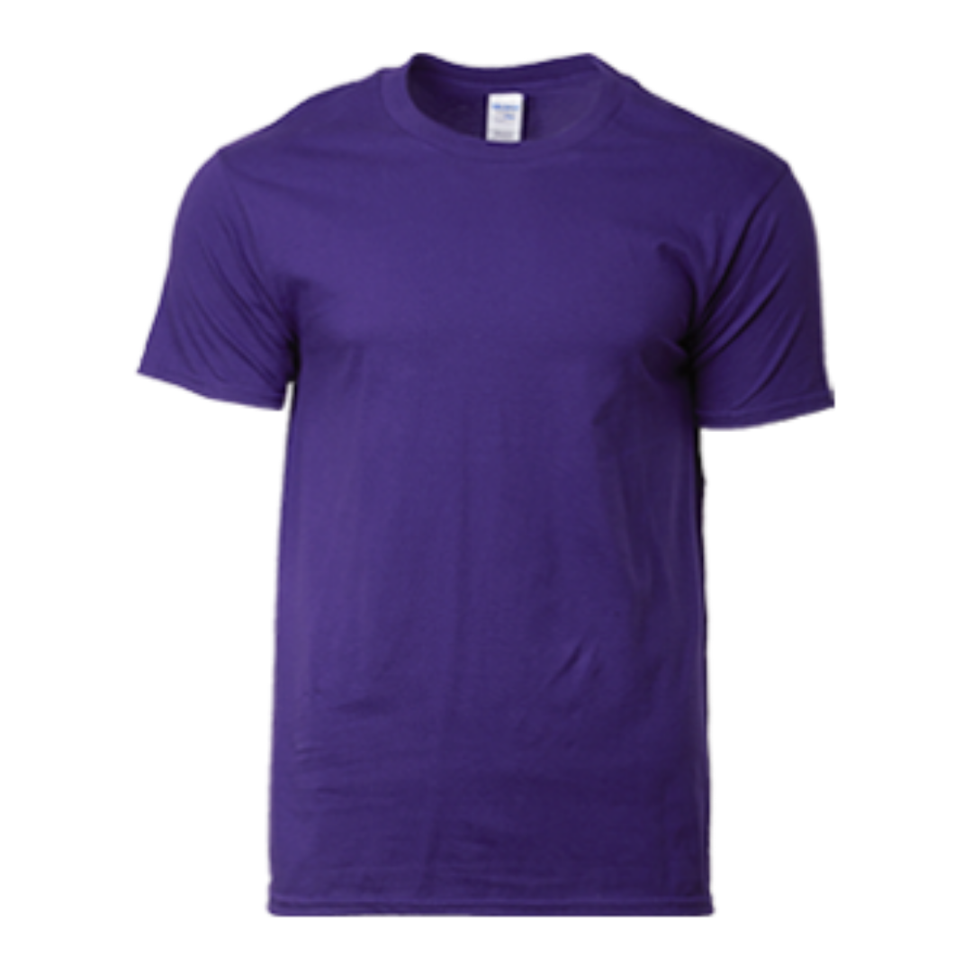 Premium Cotton Adult Ring Spun T-Shirt Purple