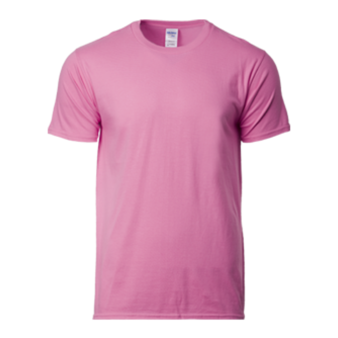 Premium Cotton Adult Ring Spun T-Shirt Azalea