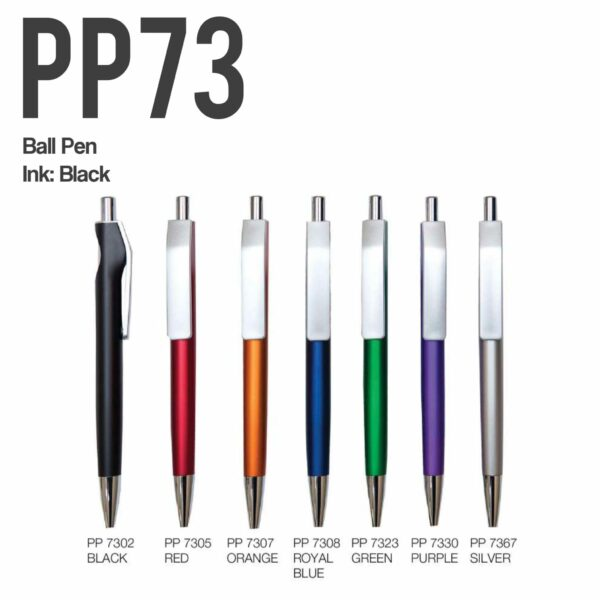 ASTEN Black Ink Plastic Ballpoint Pen