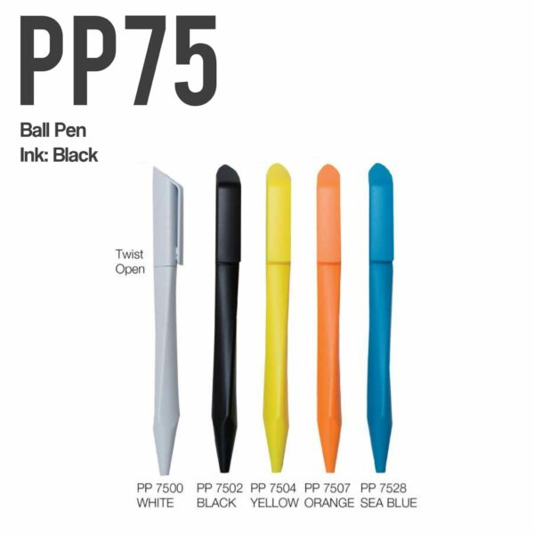 SLEEK Black Ink Plastic Gel Pen