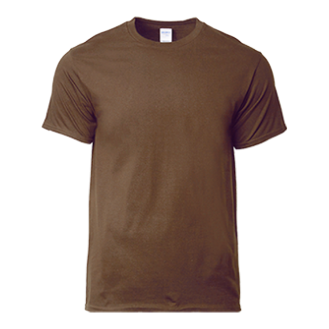 Premium Cotton Adult Ring Spun T-Shirt Chestnut