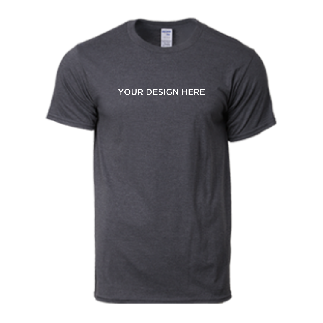 Premium Cotton Adult Ring Spun T-Shirt Dark Heather
