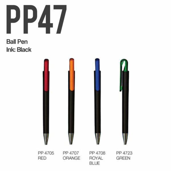 GRIOT Black Ink Plastic Ballpoint Pen