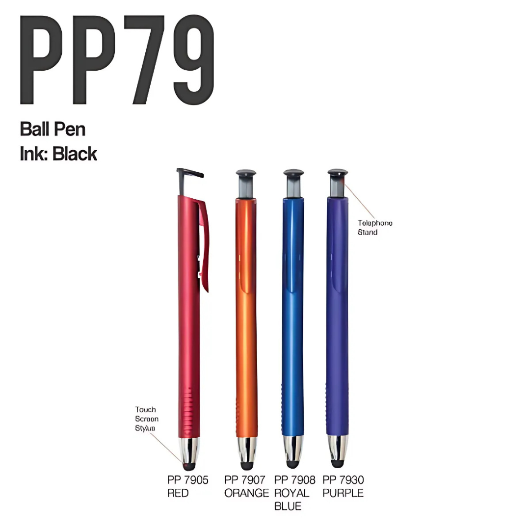 FOLIX Black Ink Plastic Ballpoint Pen