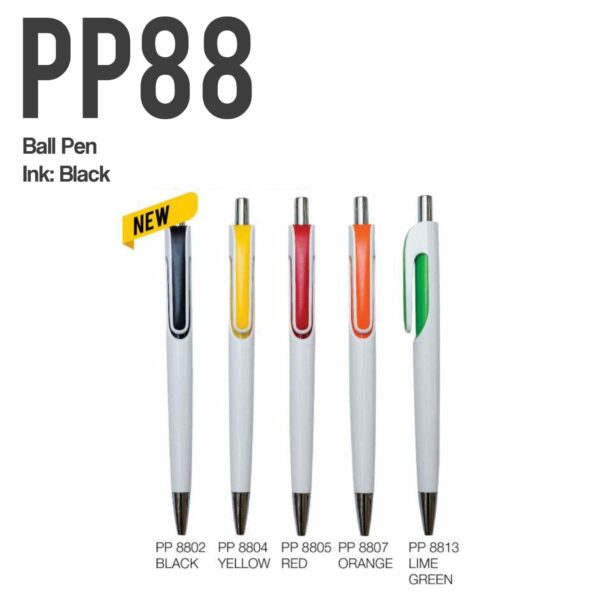 JAVEL Black Ink Plastic Ballpoint Pen