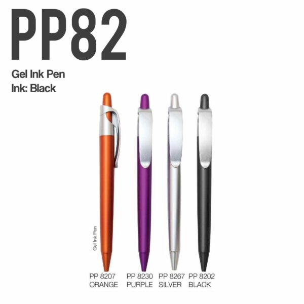 DASH Black Ink Plastic Gel Pen
