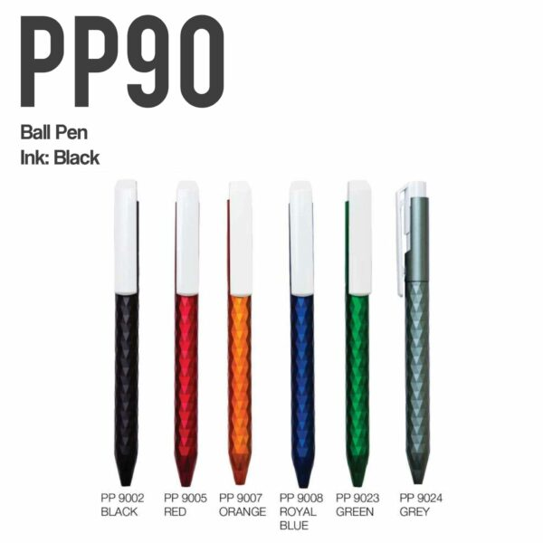 LONIX Black Ink Plastic Ballpoint Pen
