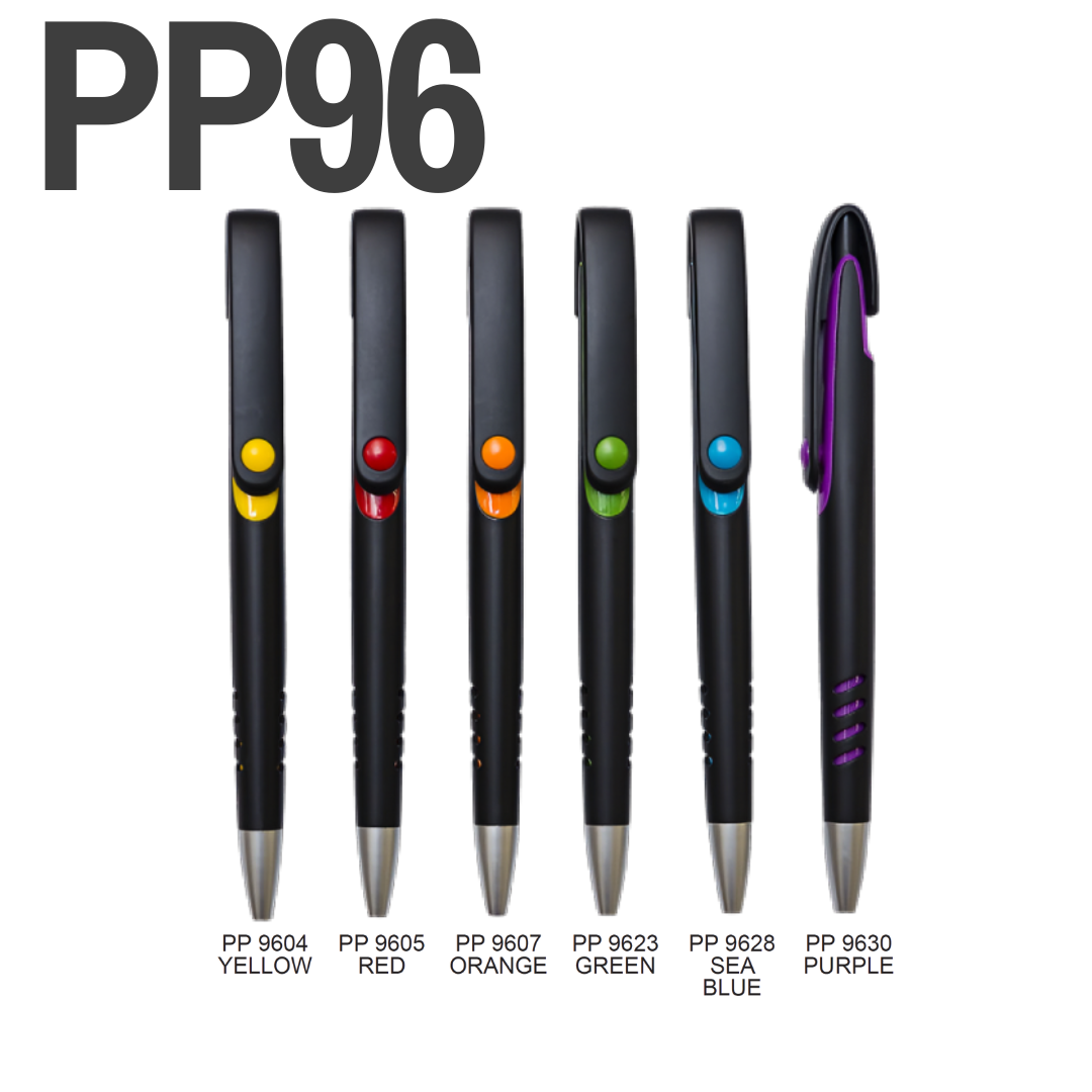 RELIX Black Ink Plastic Ballpoint Pen
