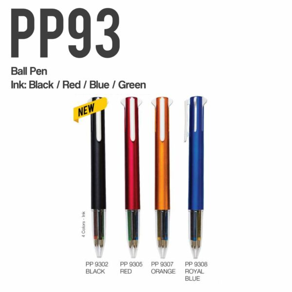 ORVAN 4-in-1 Multifunctional Ballpoint Pen