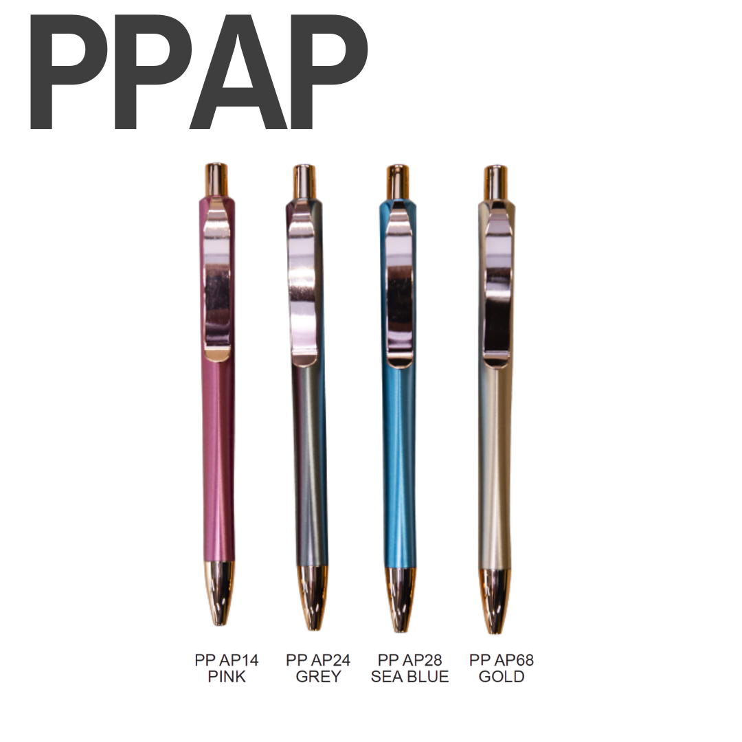 INDOR Black Ink Plastic Ballpoint Pen